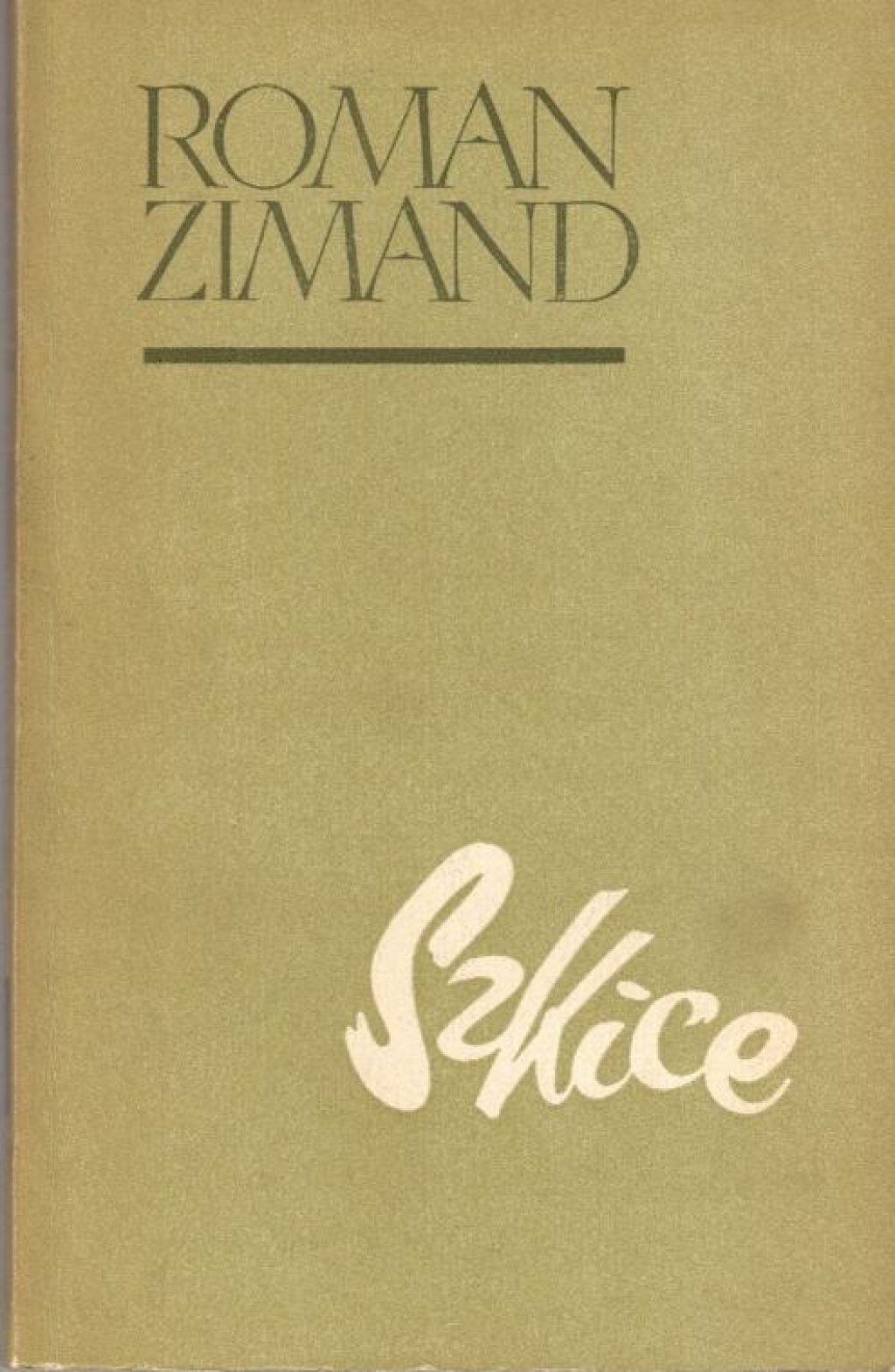 Szkice  [dedykacja od autora]