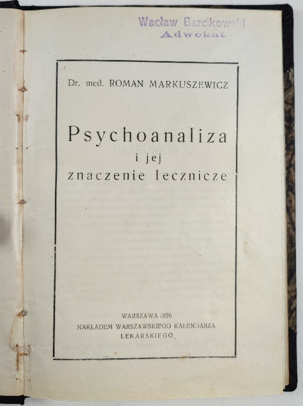 Psychoanaliza i jej znaczenie lecznicze