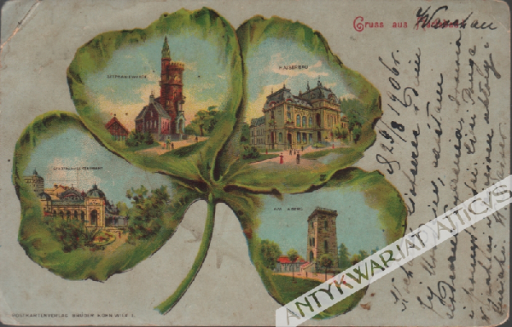 [pocztówka] Gruss aus Karlsbad