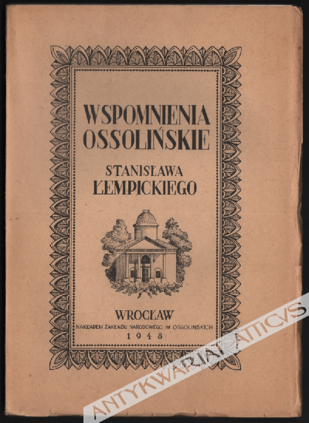 Wspomnienia ossolińskie