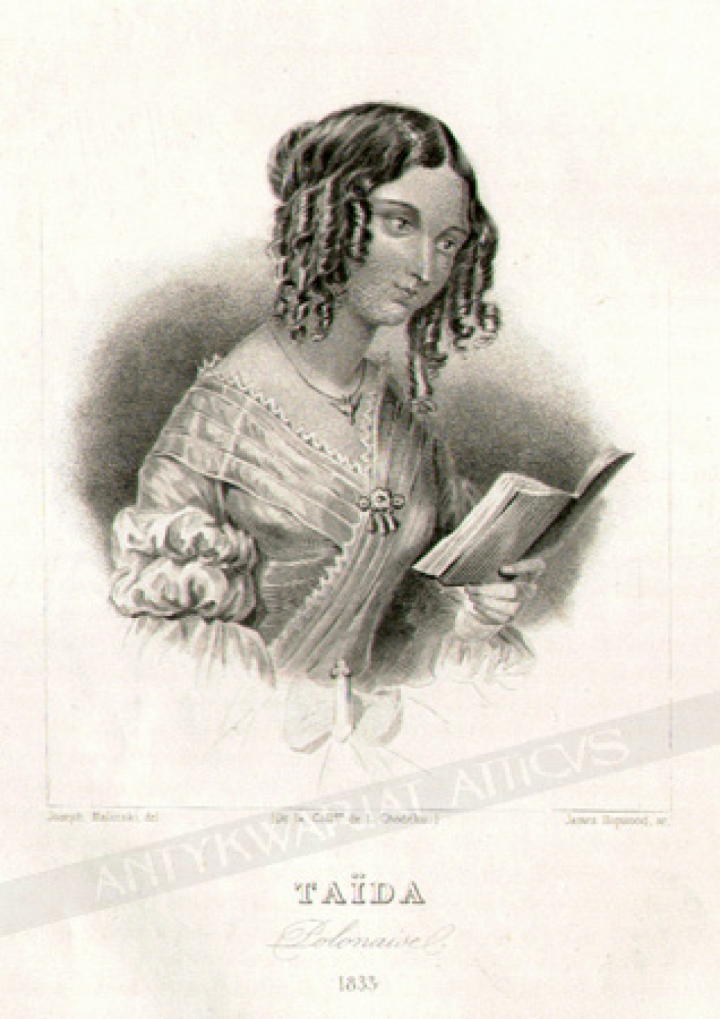 [rycina, ok. 1848] Taida Polonaise