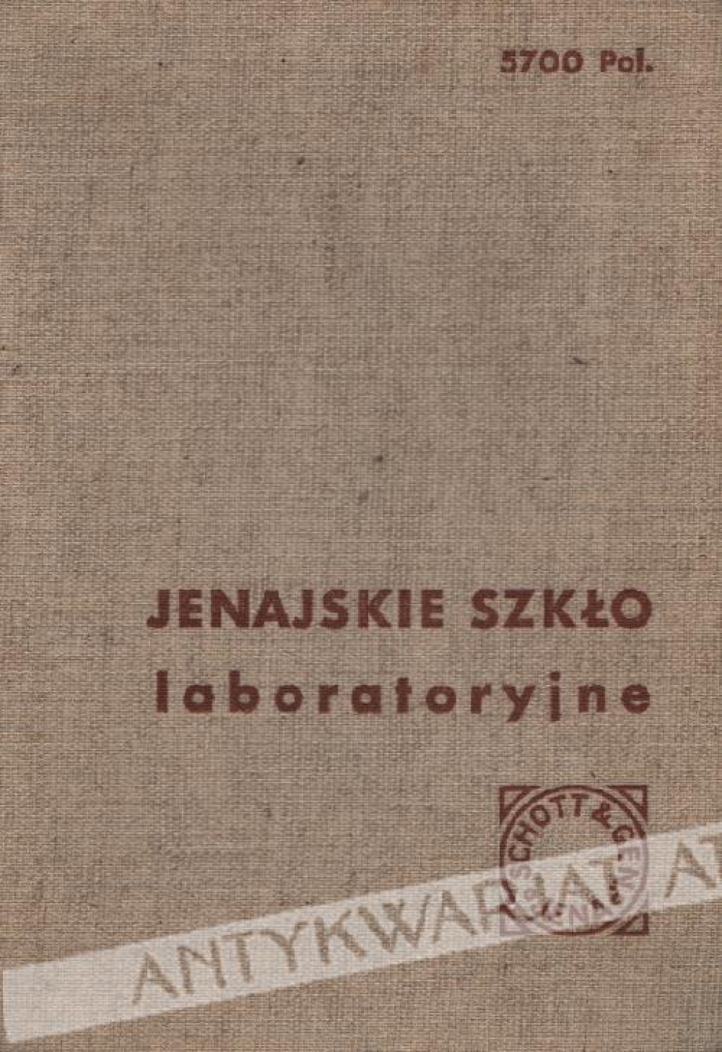 Jenajskie szkło laboratoryjne (katalog)