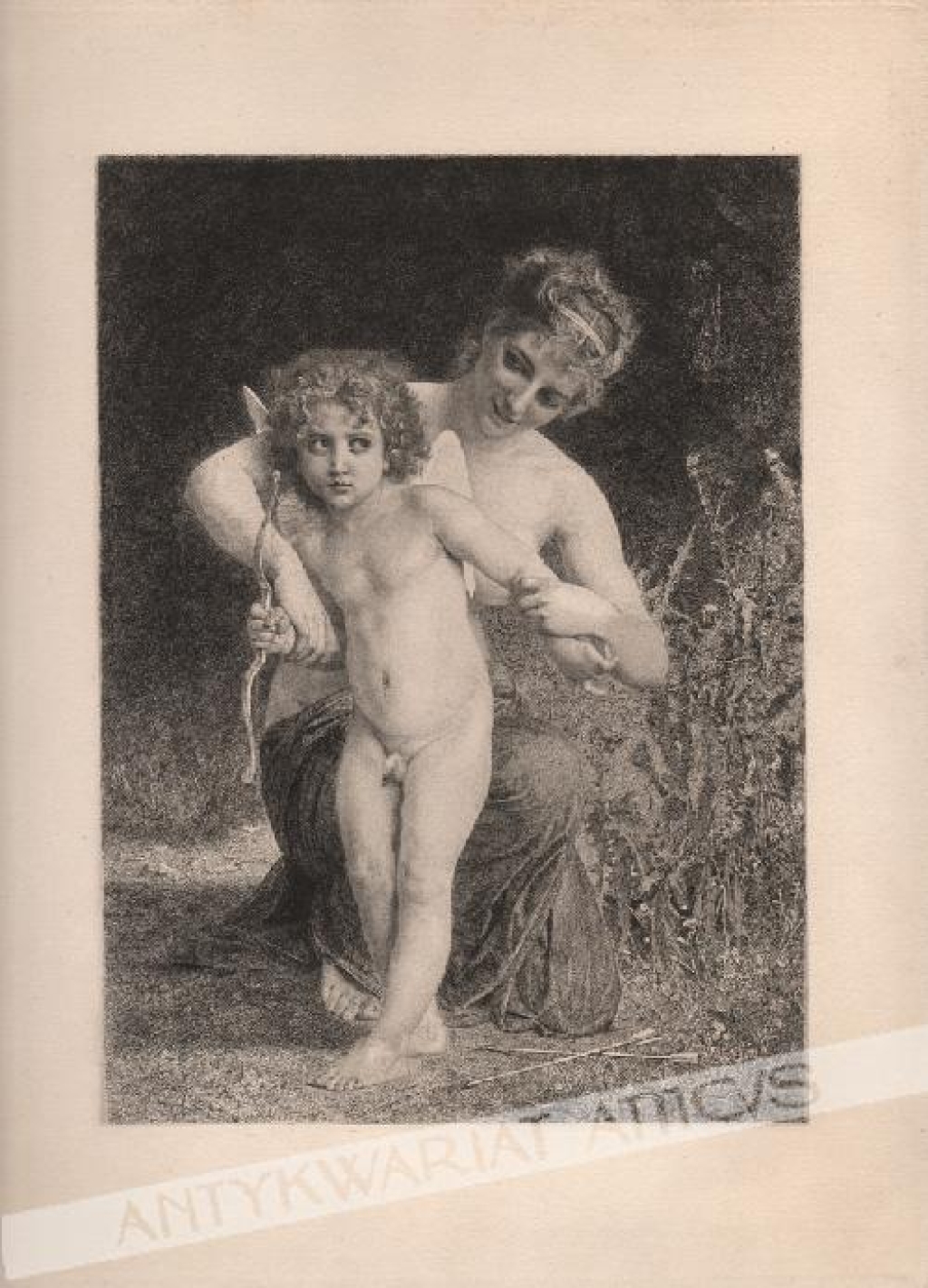 [rycina, 1894] L'Amour Desarme [Amor rozbrojony]