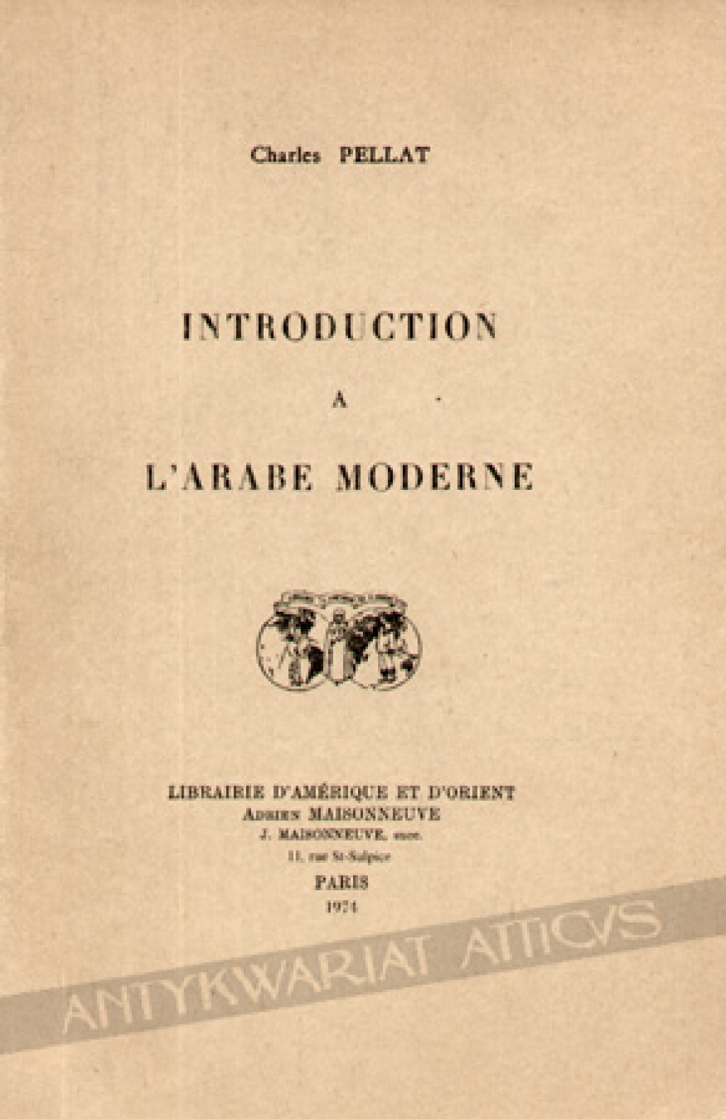 Introduction a l'Arabe moderne