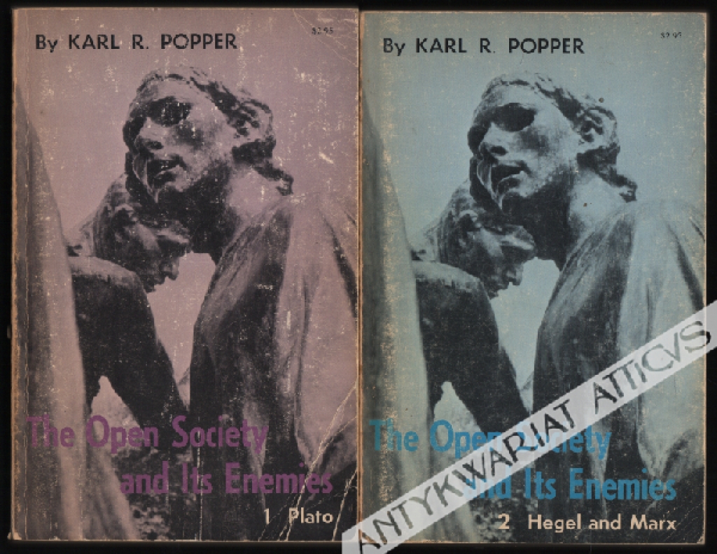 The Open Society and Its Enemies, vol. I-II  [egz. z księgozbioru prof. J. Szackiego]