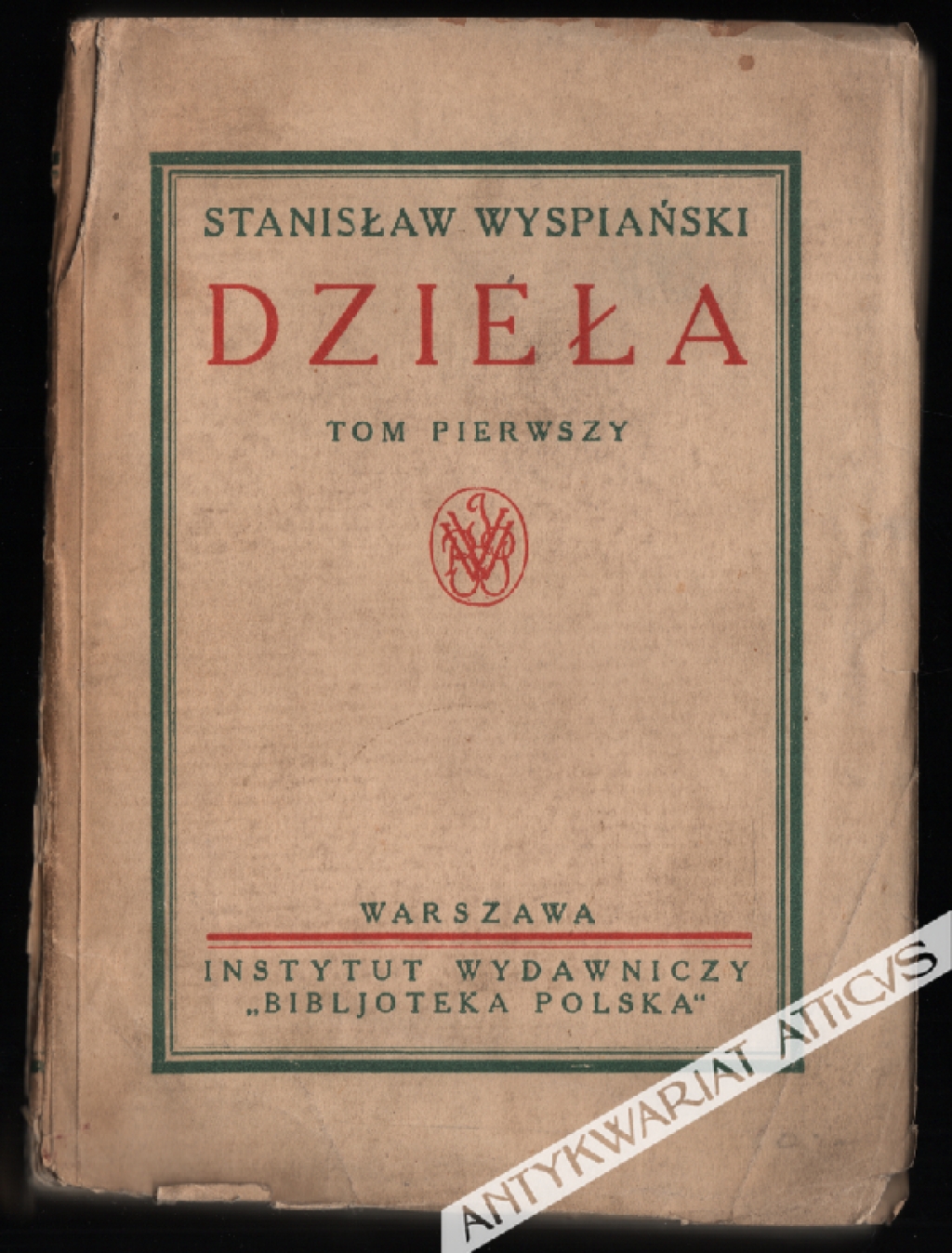 Dzieła, t. I 
