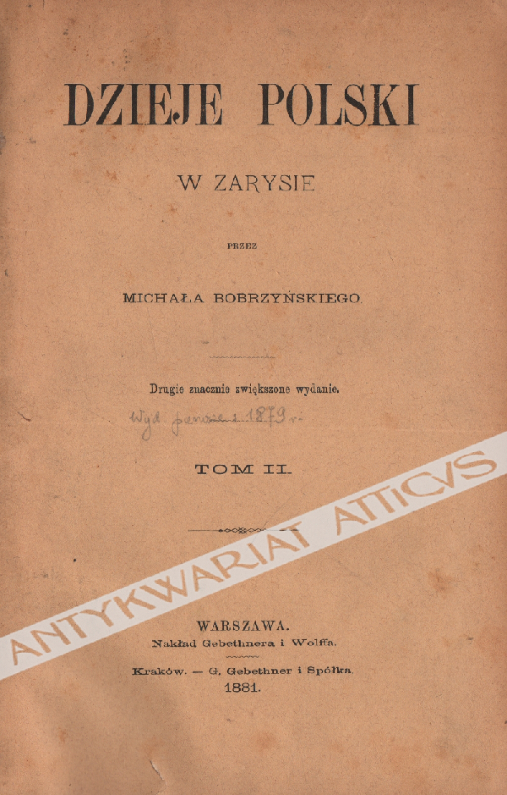 Dzieje Polski w zarysie, t. II