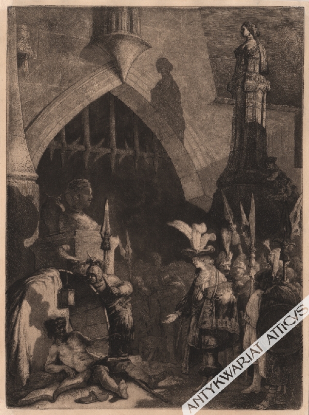 [rycina, 1786] Aleksander u Diogenesa