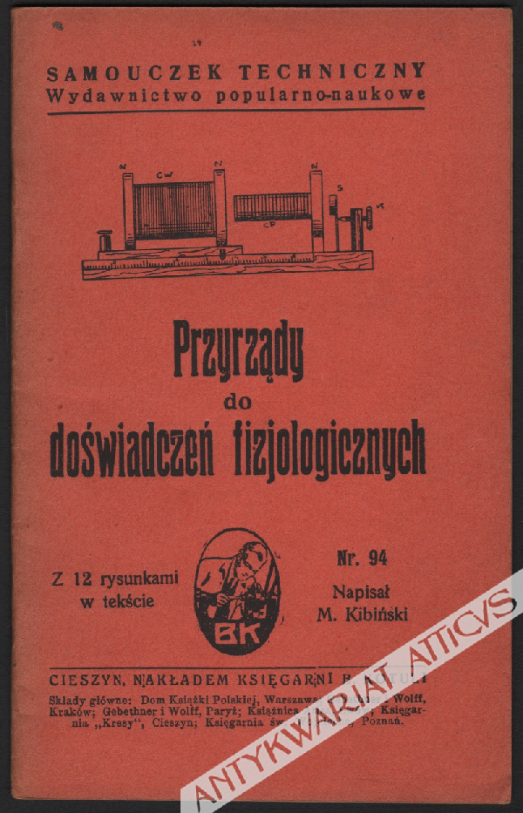 Przyrządy do doświadczeń fizjologicznych