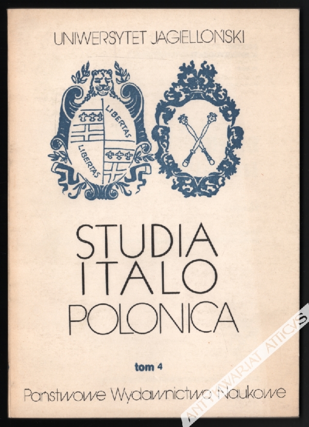 Studia Italo-Polonica, tom IV