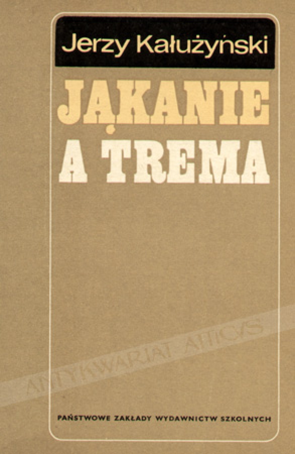 Jąkanie a trema