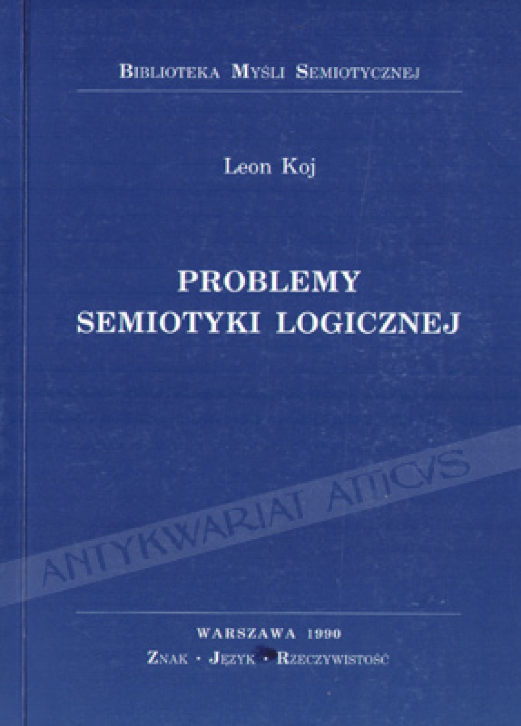 Problemy semiotyki logicznej