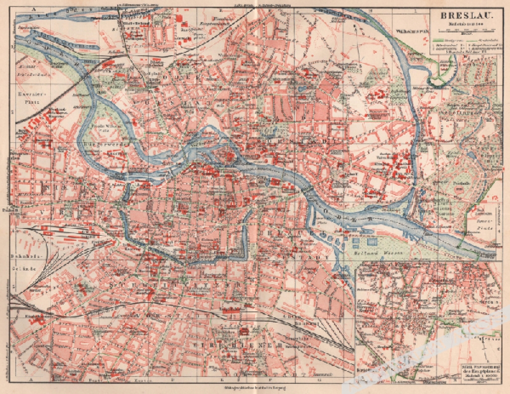 [plan, 1908] Breslau [Wrocław]