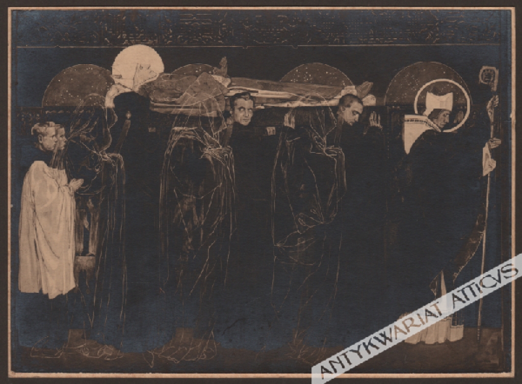 [fotografia, lata 1930-te] Jan Henryk Rosen - Pogrzeb św. Odilona