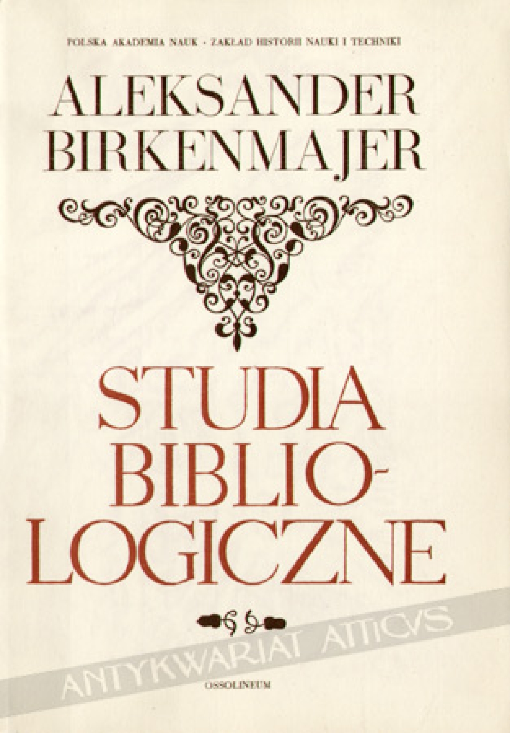 Studia bibliologiczne