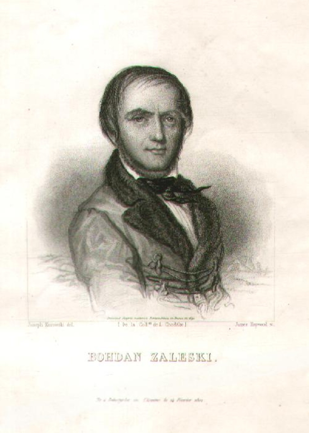 [rycina, ok. 1835-1837] Bohdan Zaleski