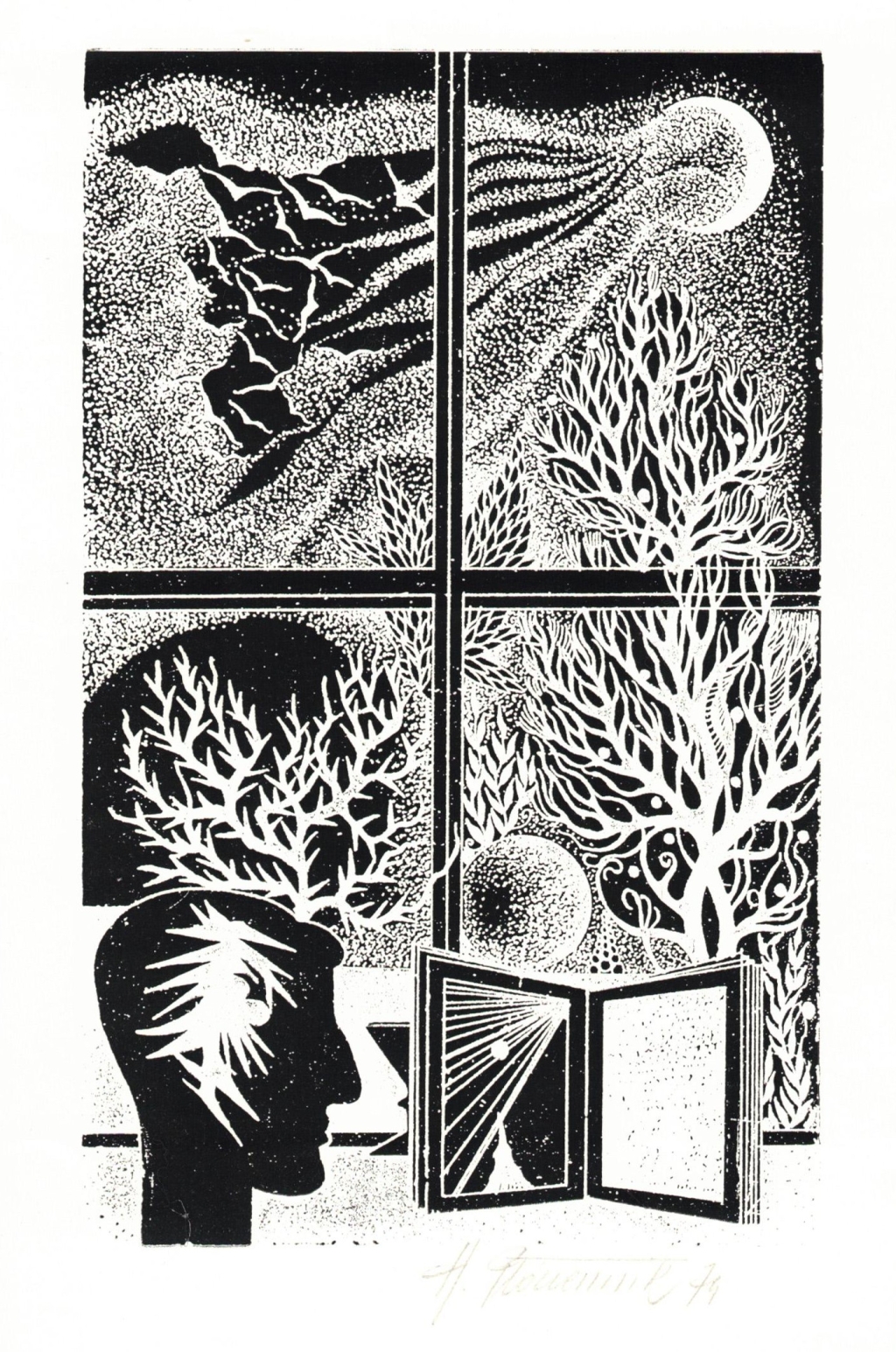 [grafika, 1974] [bez tytułu]