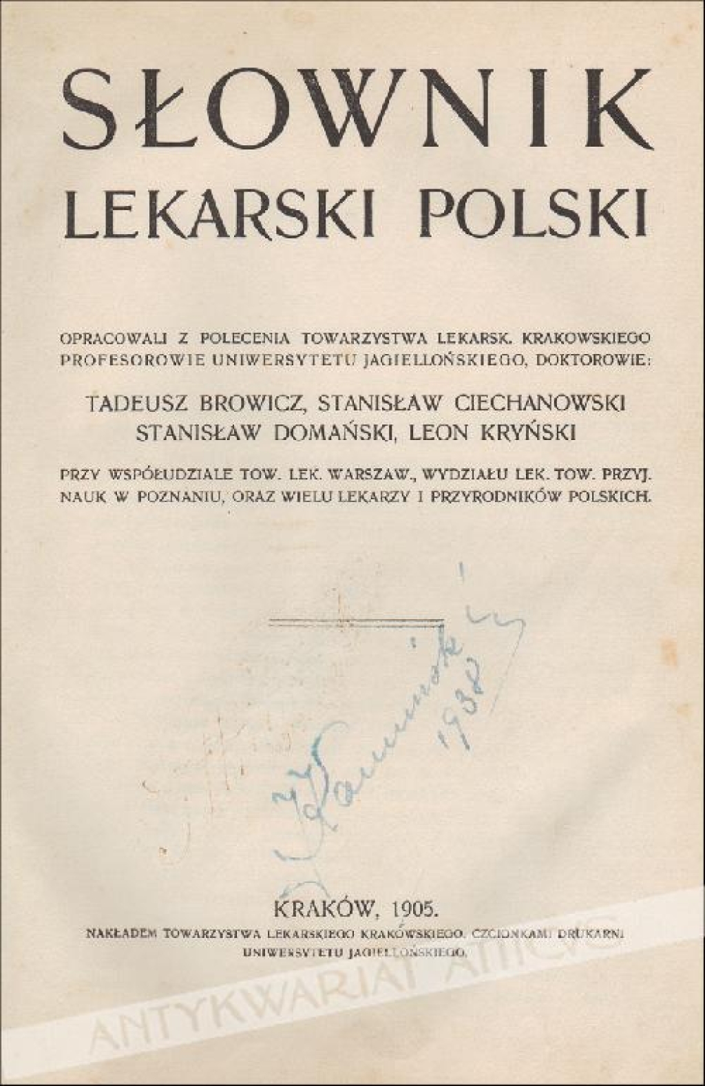 Słownik lekarski polski