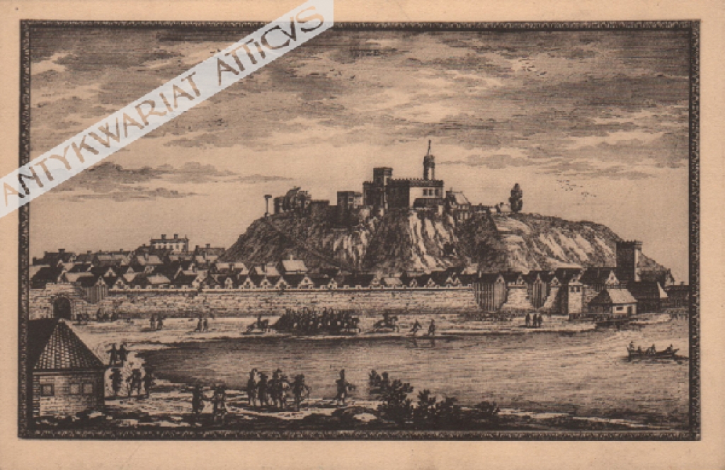 [pocztówka, lata 30-te?] [Widok zamku Iłżeckiego z roku 1655. Podług Puffendorfa]