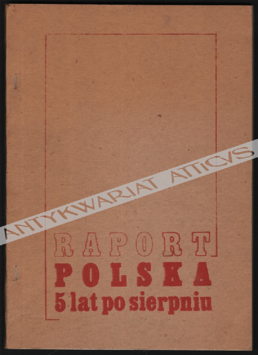 Raport: Polska 5 lat po sierpniu