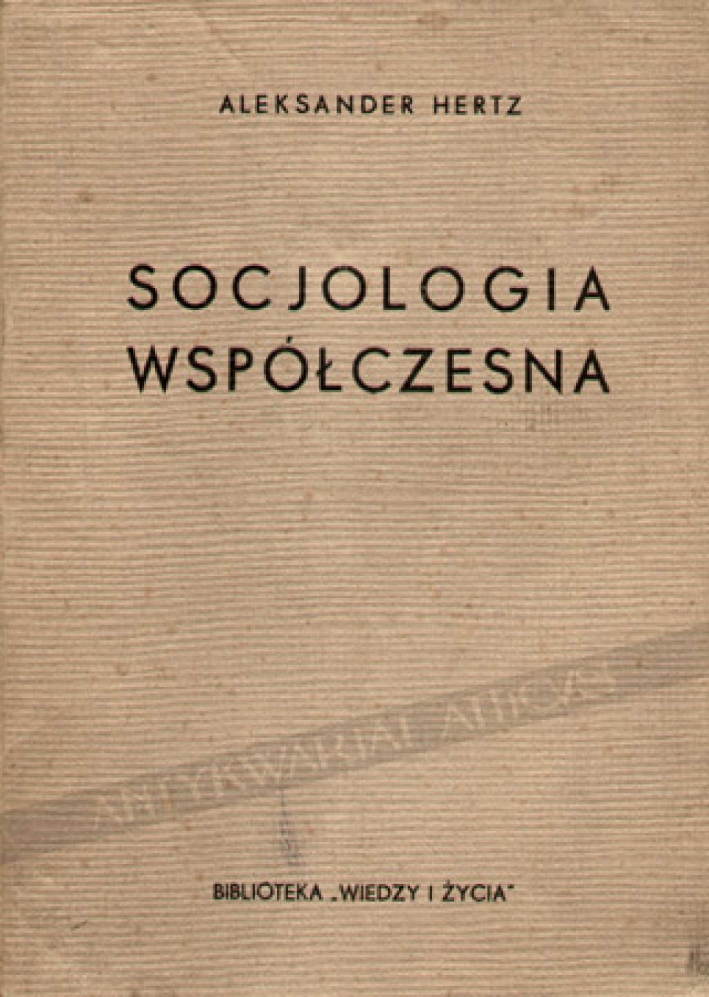 Socjologia współczesna