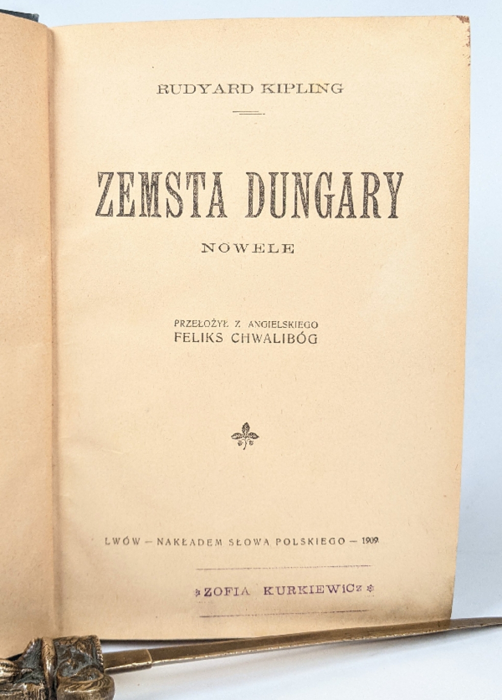 Zemsta Dungary. Nowele Wizyty Elżbiety. Powieść [współoprawne]