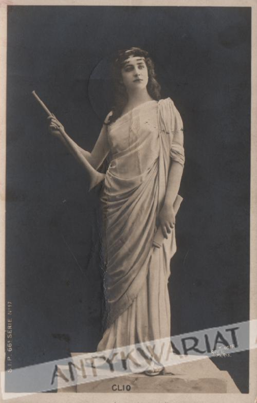 [pocztówka, ok. 1908] Clio