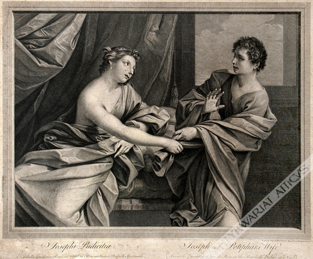 [rycina, 1769] Joseph and Potiphars Wife [Józef i żona Putyfara]