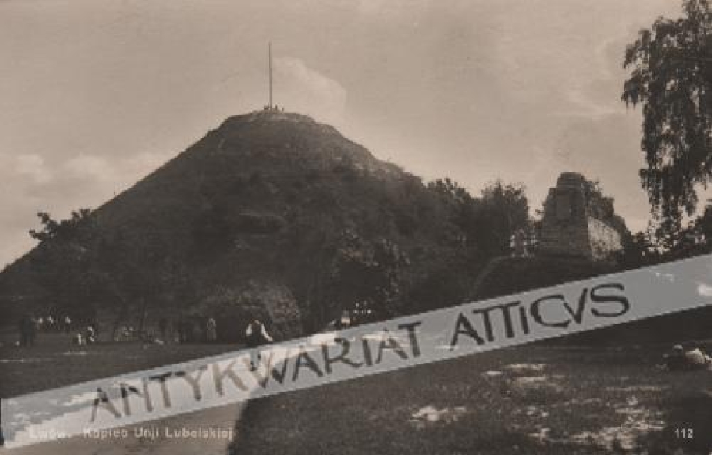 [pocztówka, ok. 1929] Lwów. Kopiec Unji Lubelskiej