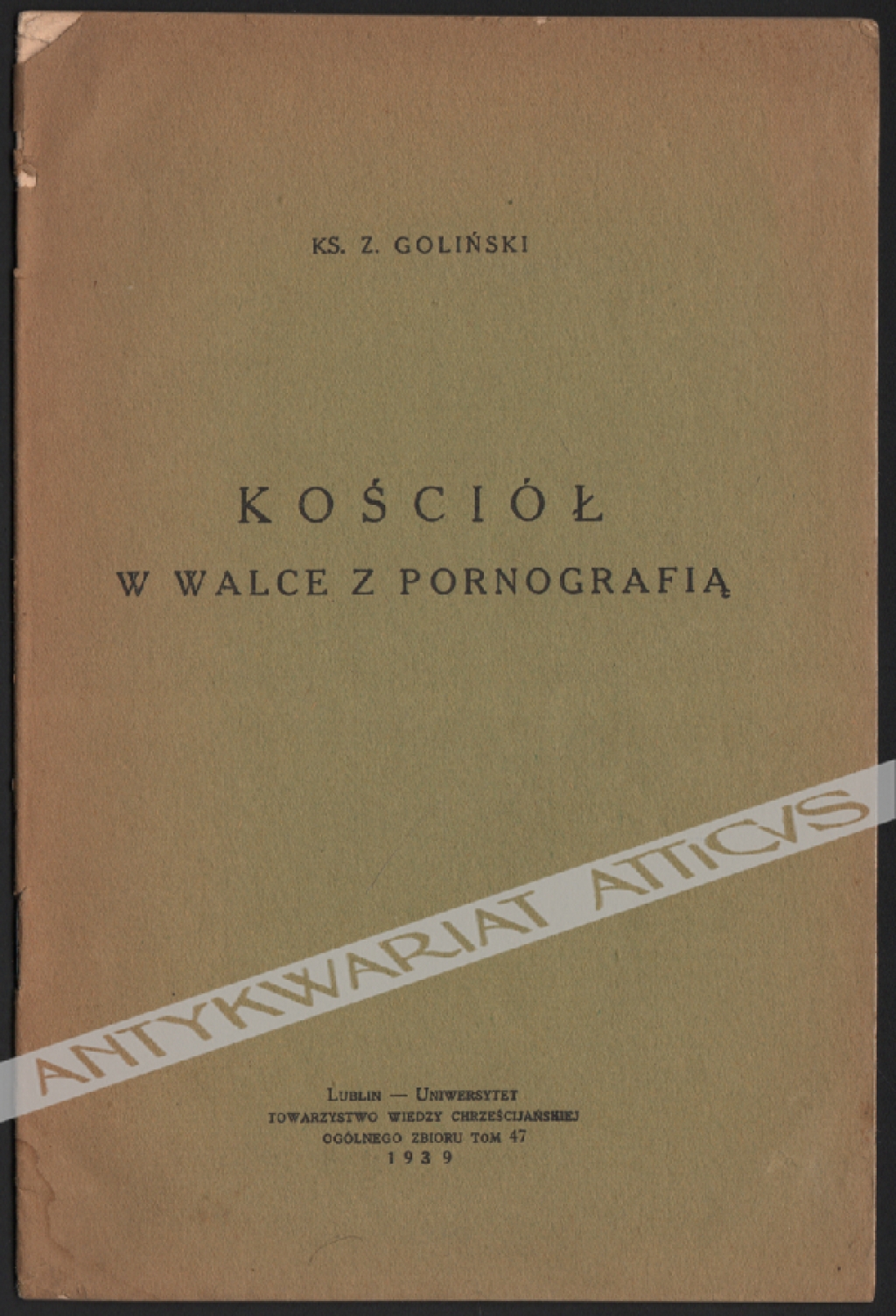 Kościół w walce z pornografią