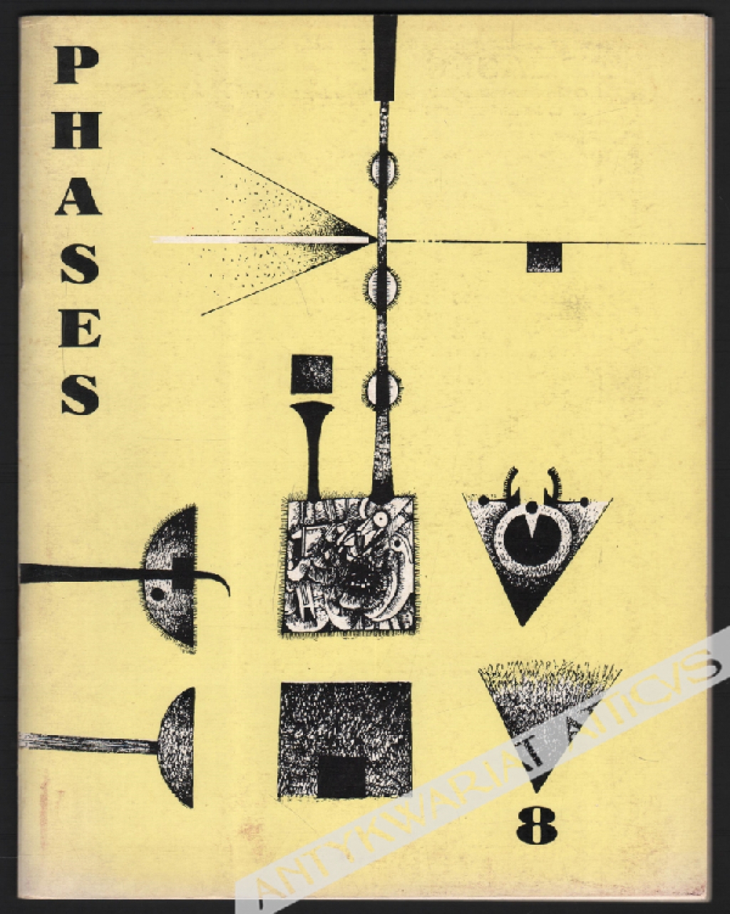 [Zbigniew Makowski] Phases. Cahiers internationaux de documentation sur la poesie et l'art d'avant-garde. No. 9, Janvier 1963