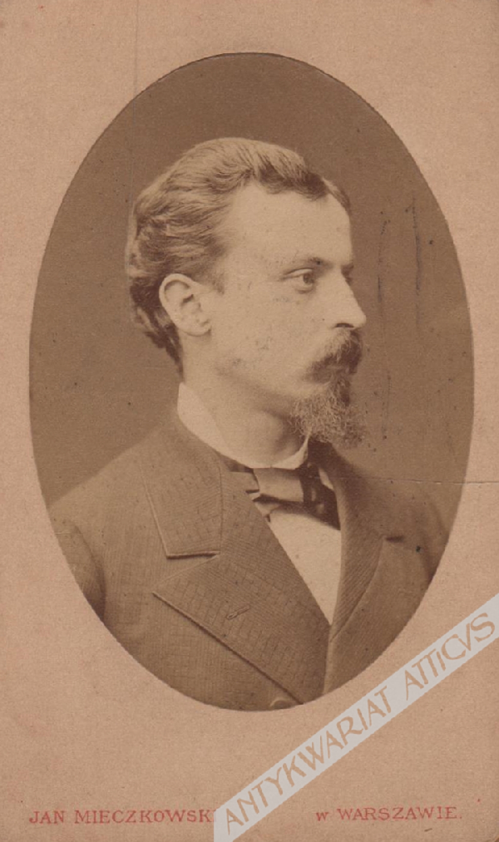 [fotografia, ok. 1880] [portret Henryka Sienkiewicza]