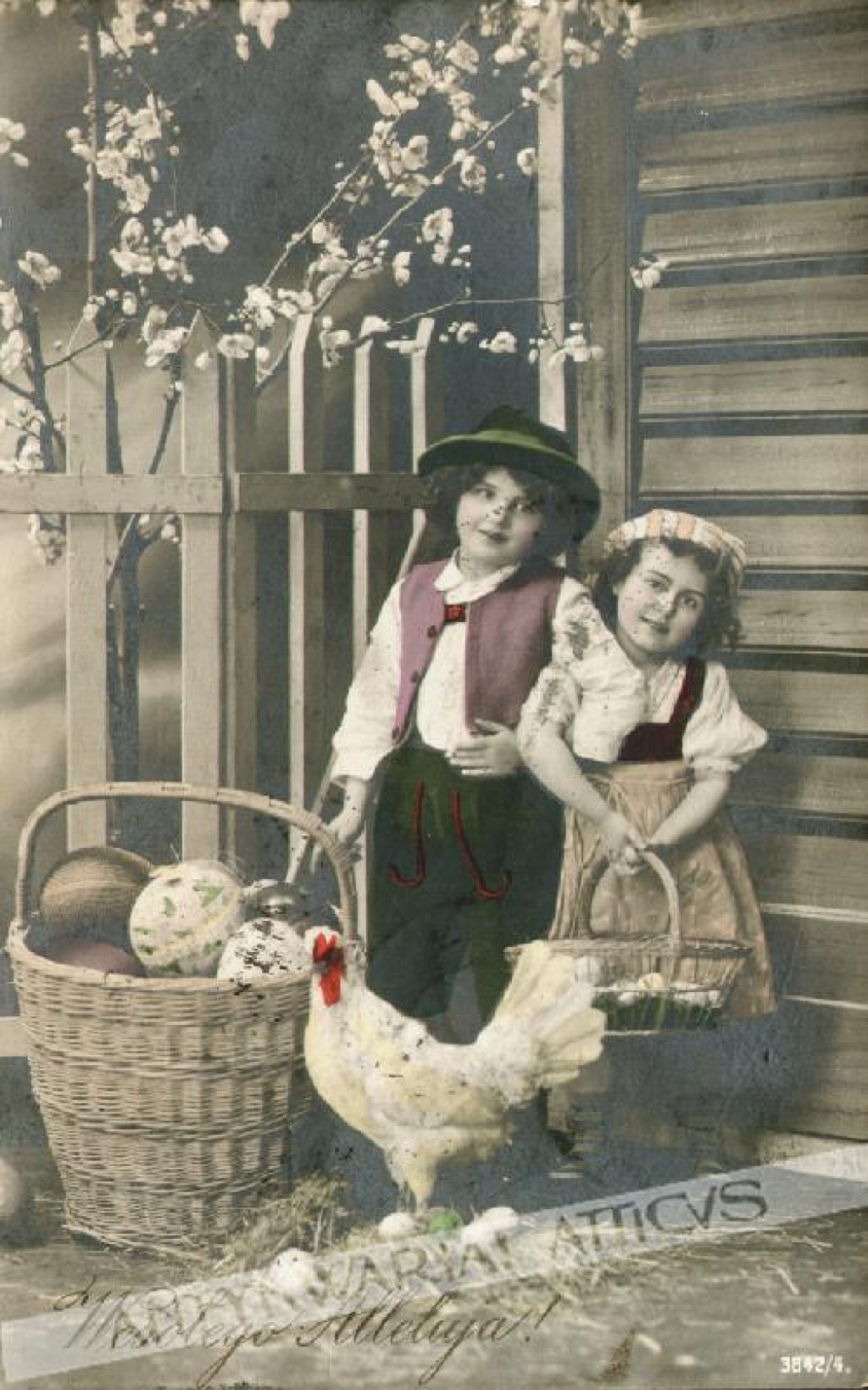 [pocztówka, ok. 1920] Wesołego Alleluja