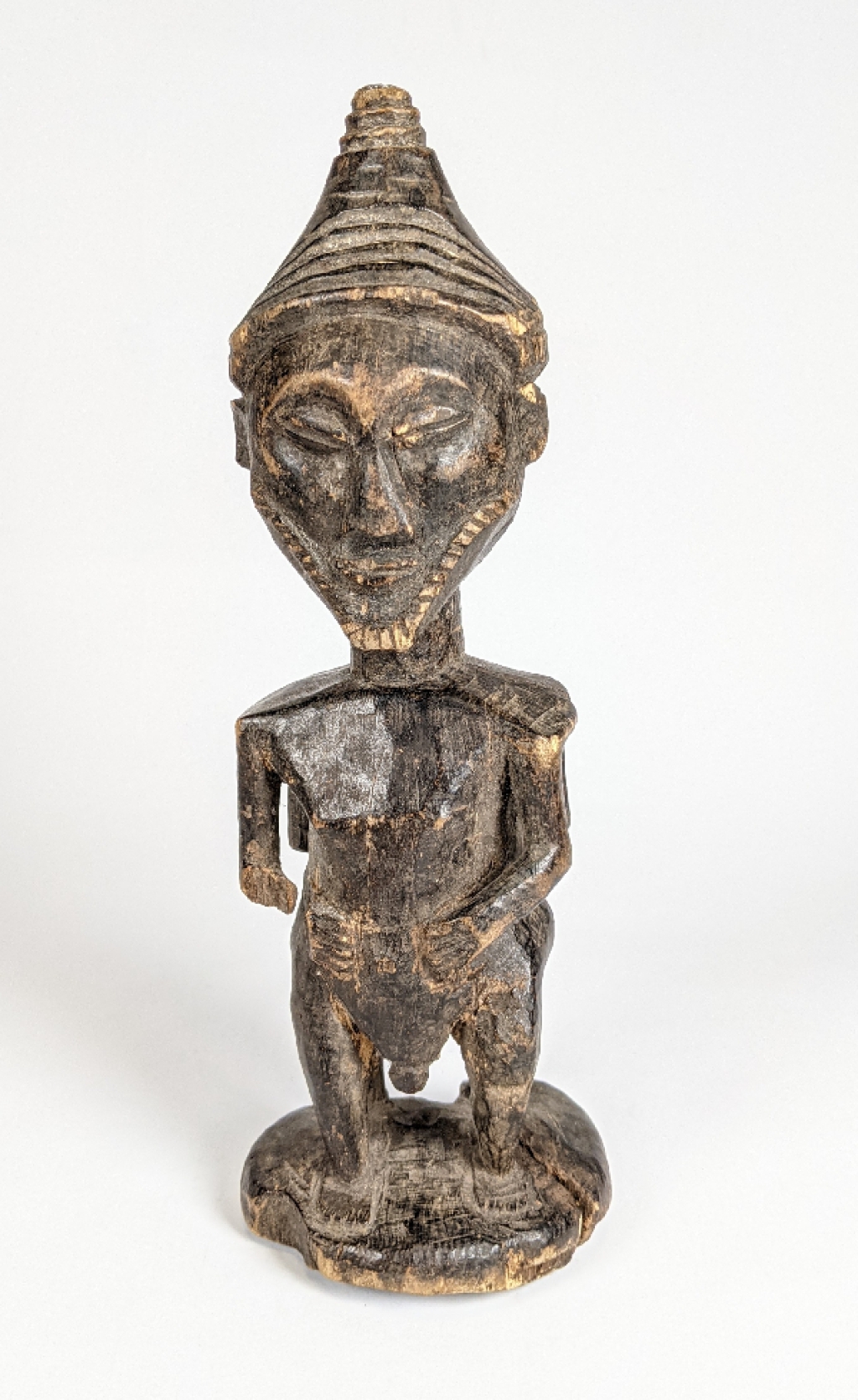 [Afryka, poł. XX w.] Rzeźba janusowa - męska żeńska