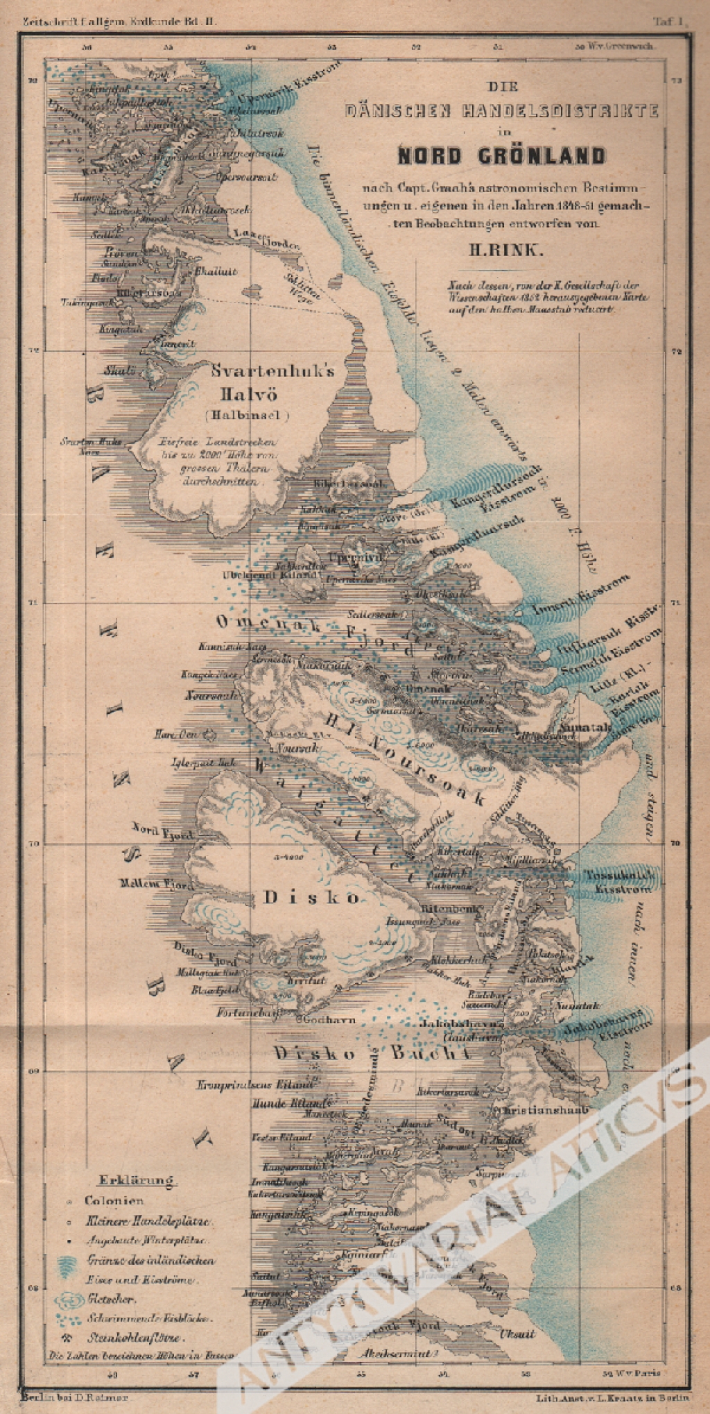 Zeitschrift fur allgemeine Erdkunde, zweiter Band (1854)