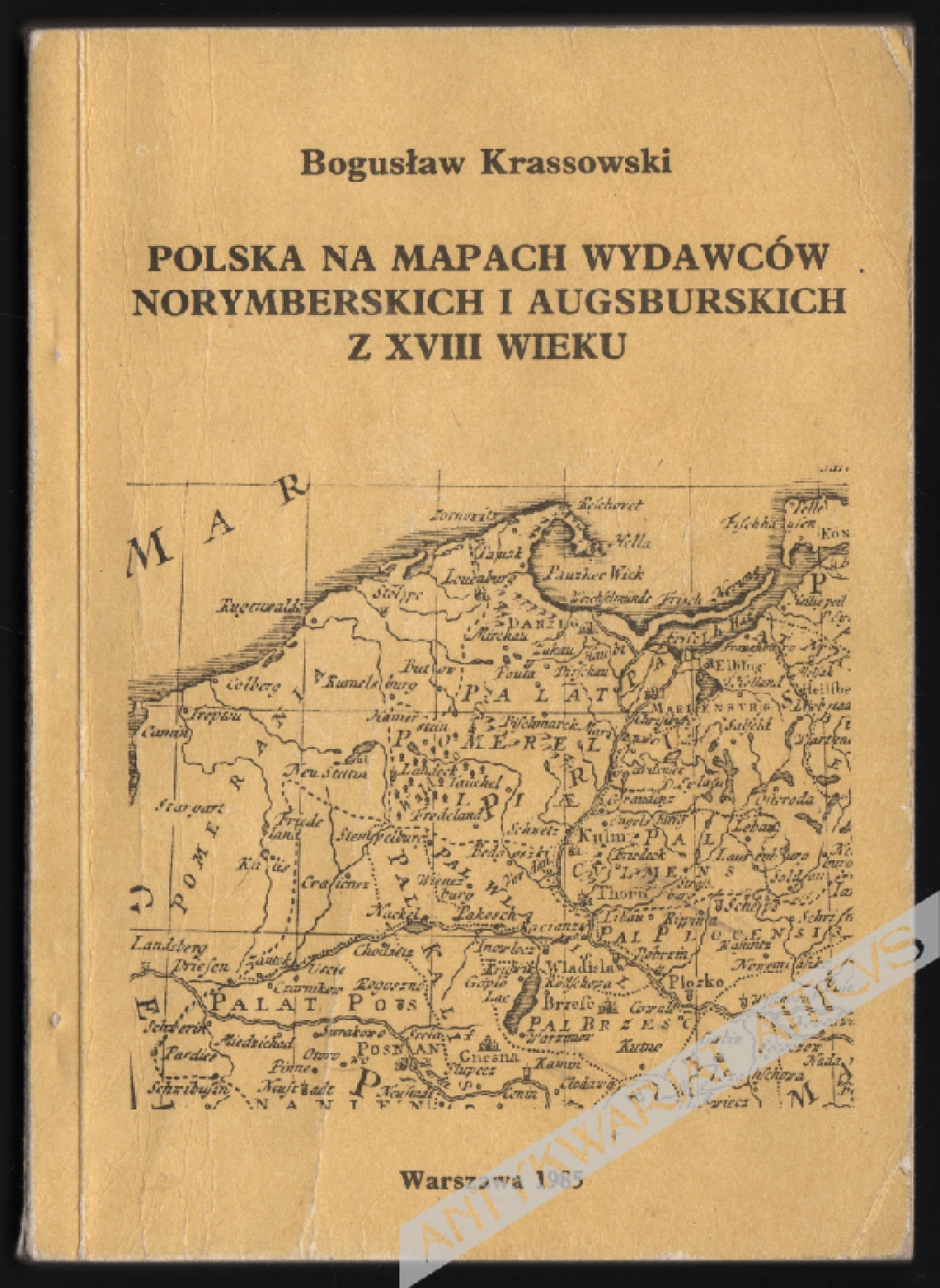 Polska na mapach wydawców norymberskich i augsburskich z XVIII wieku