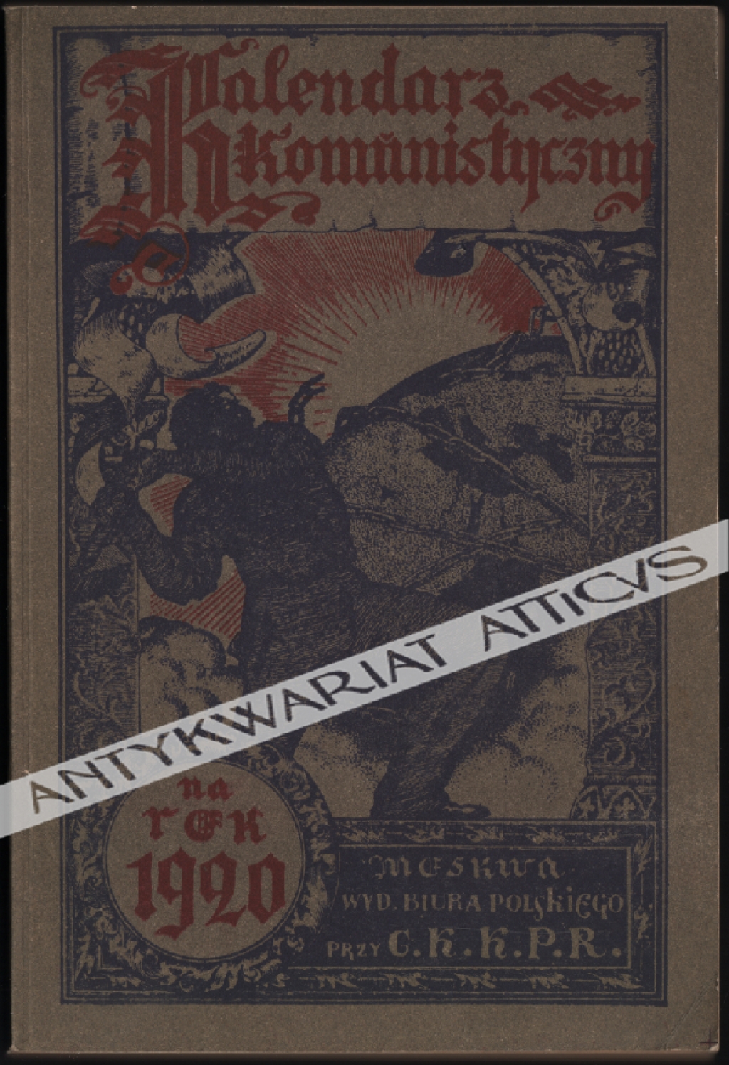Kalendarz komunistyczny na rok 1920 [reprint]