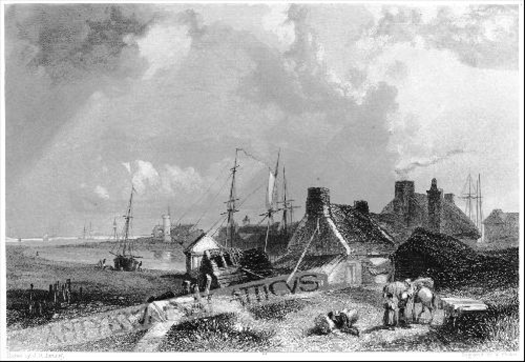 [rycina, ok. 1840] Blyth [Anglia]