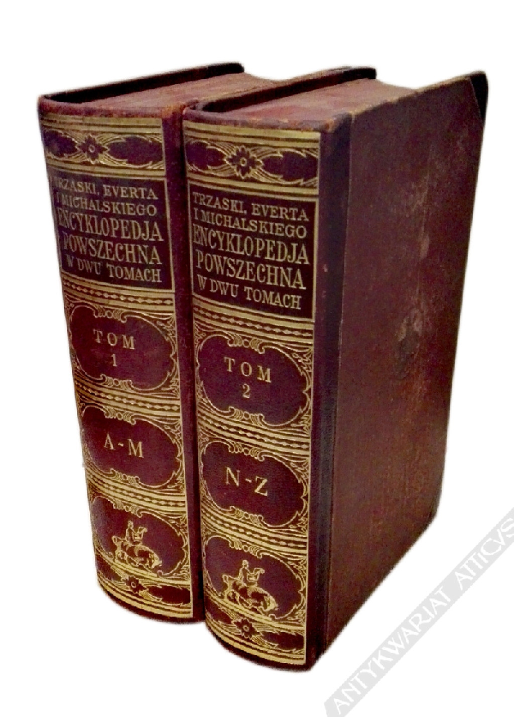 Encyklopedja powszechna w dwu tomach, t. I-II [2 woluminy]