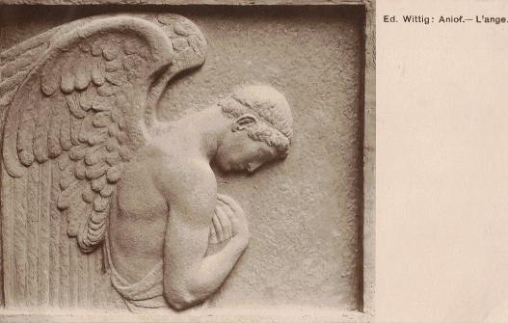 [pocztówka, 1913] Ed. Wittig: Anioł. - L'ange.