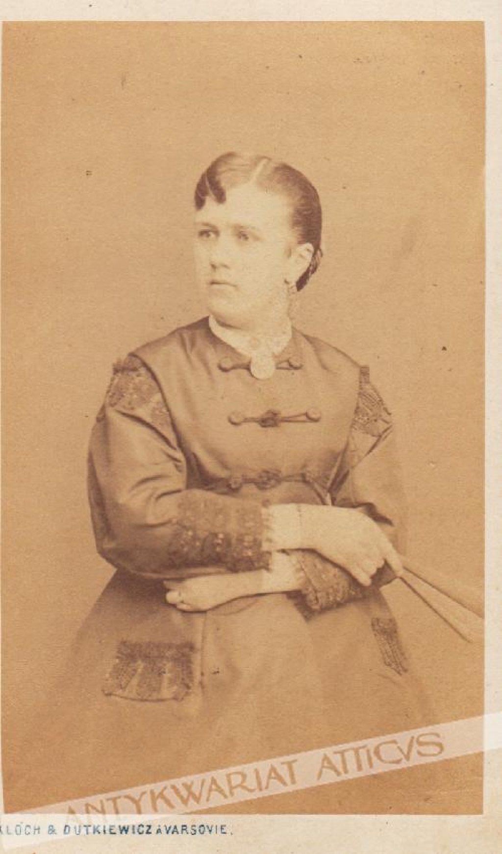 [fotografia ok. 1880] [portret kobiety]