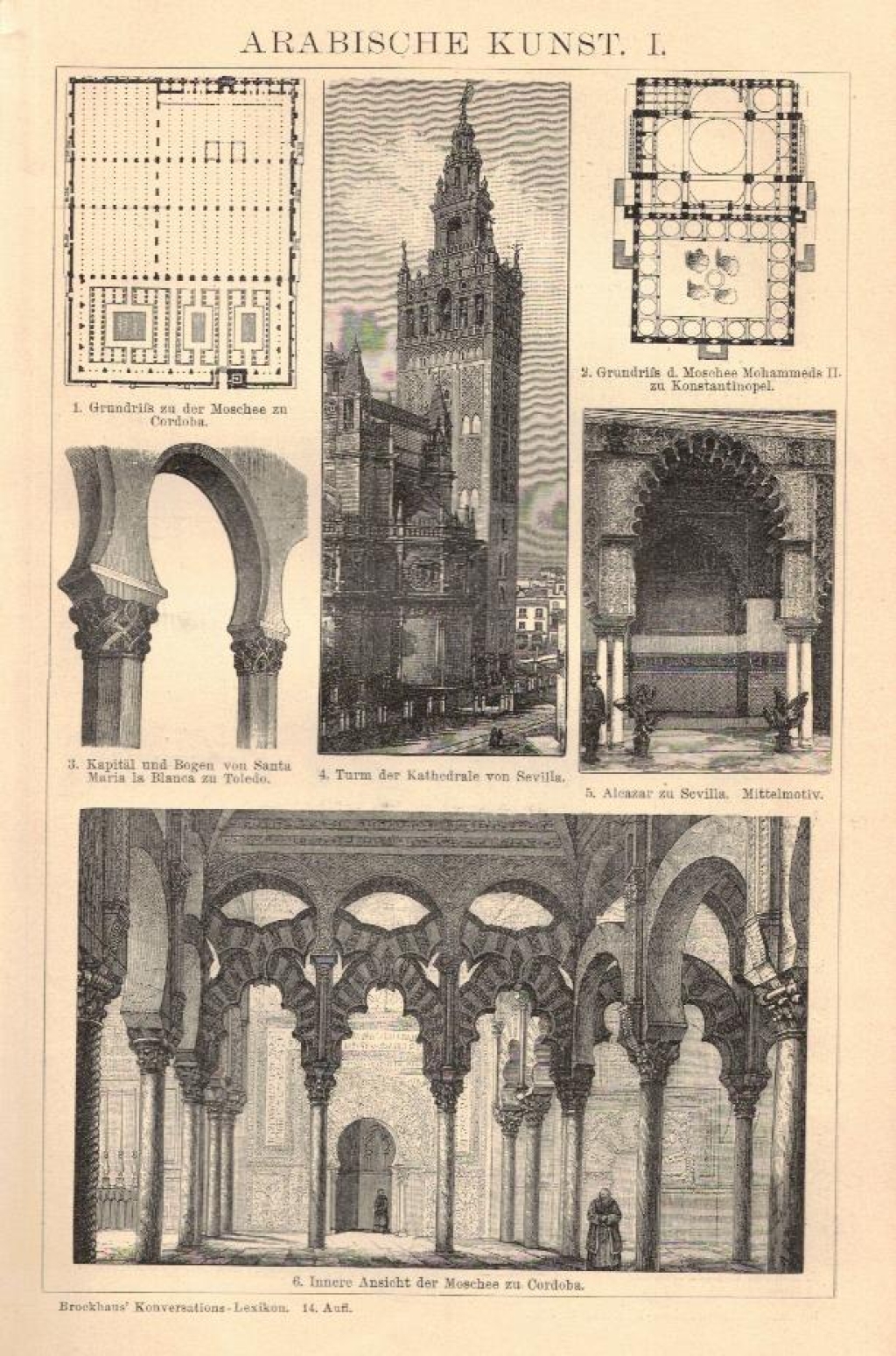 [rycina, 1894] Arabische Kunst I.-II. [kultura arabska]