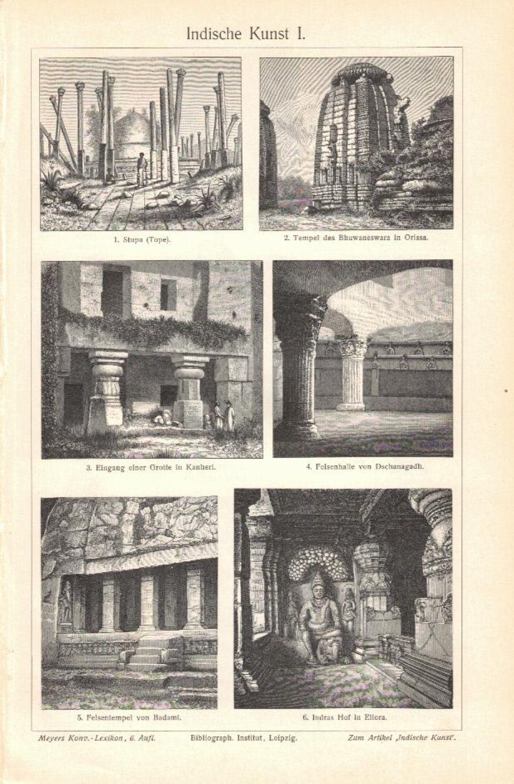 [rycina, 1907] Indische Kunst I.-II. [sztuka Indii]