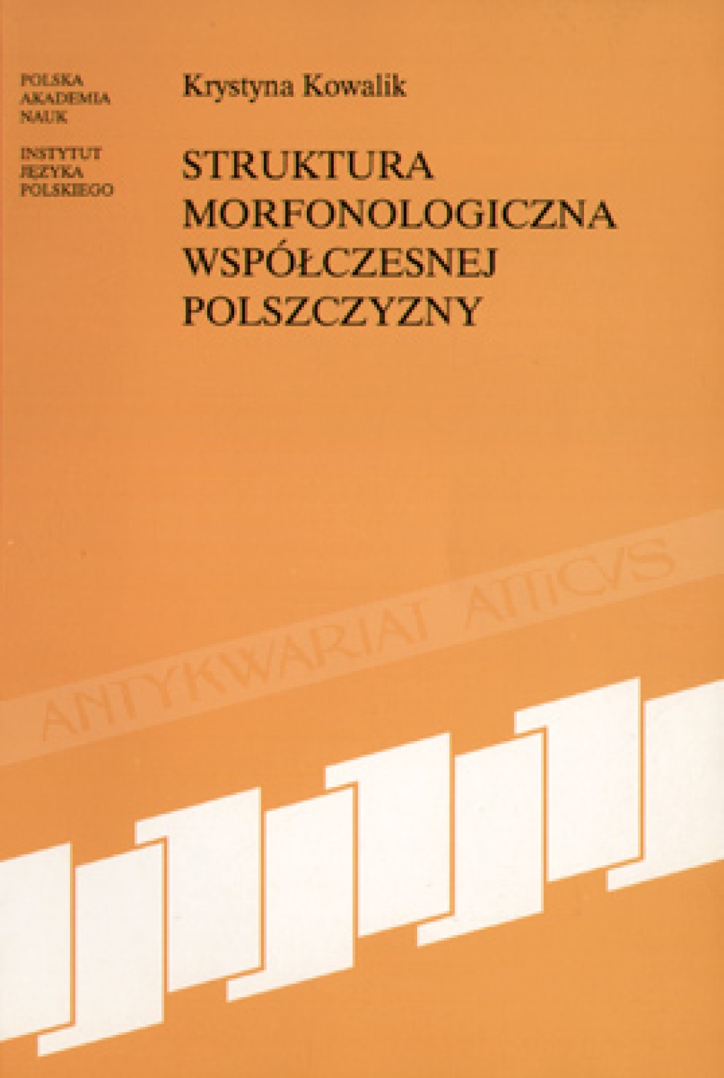 Struktura morfonologiczna współczesnej polszczyzny