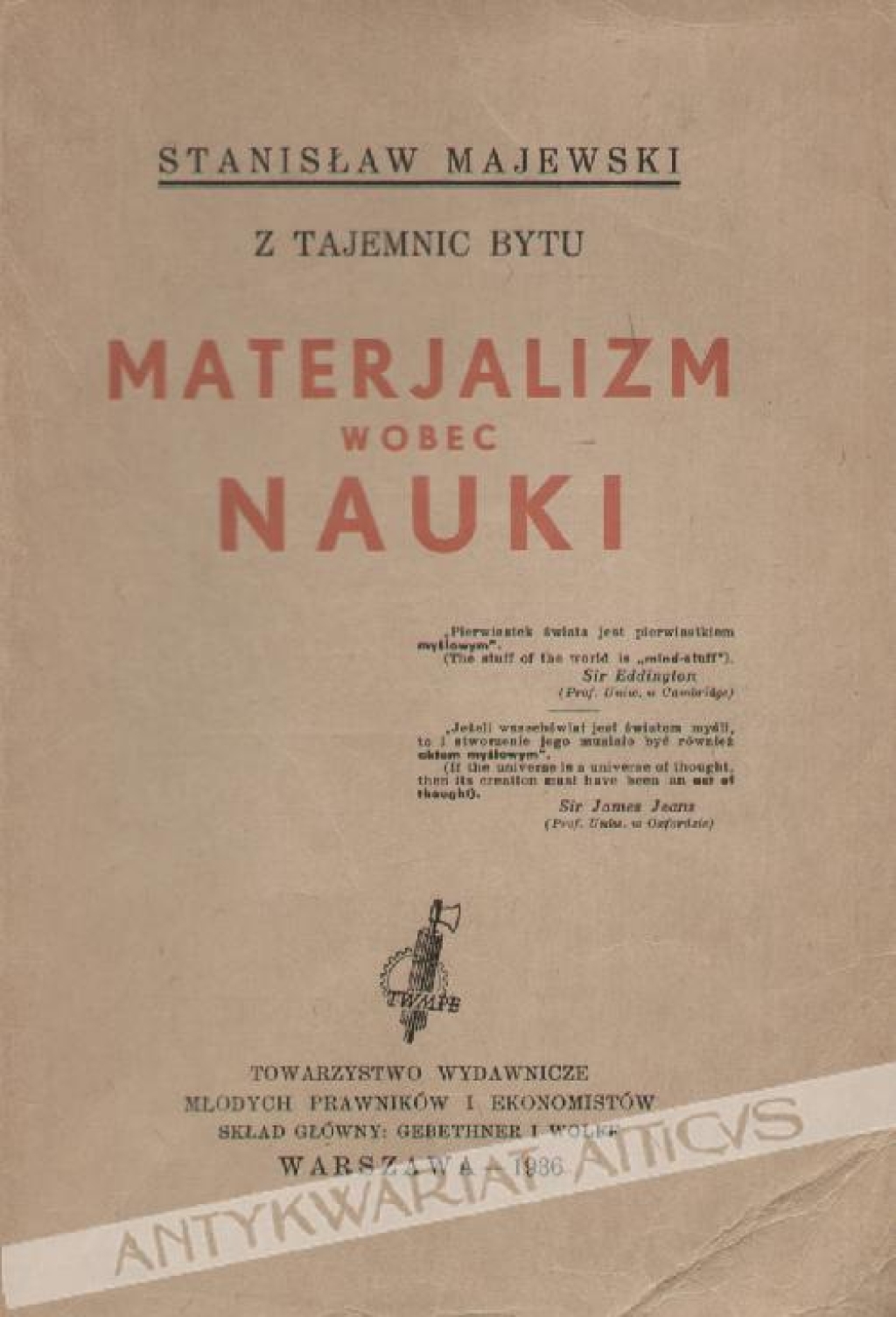 Materjalizm wobec nauki.
