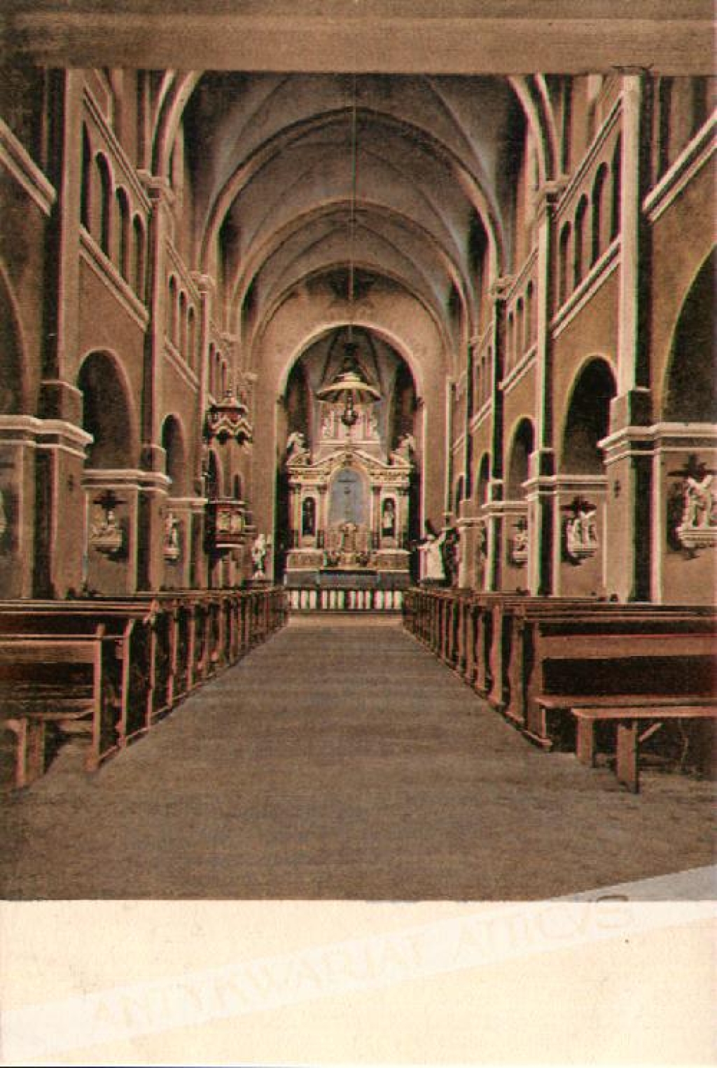 [pocztówka, ok. 1910] Kościół O.O. Jezuitów w Kołomyi