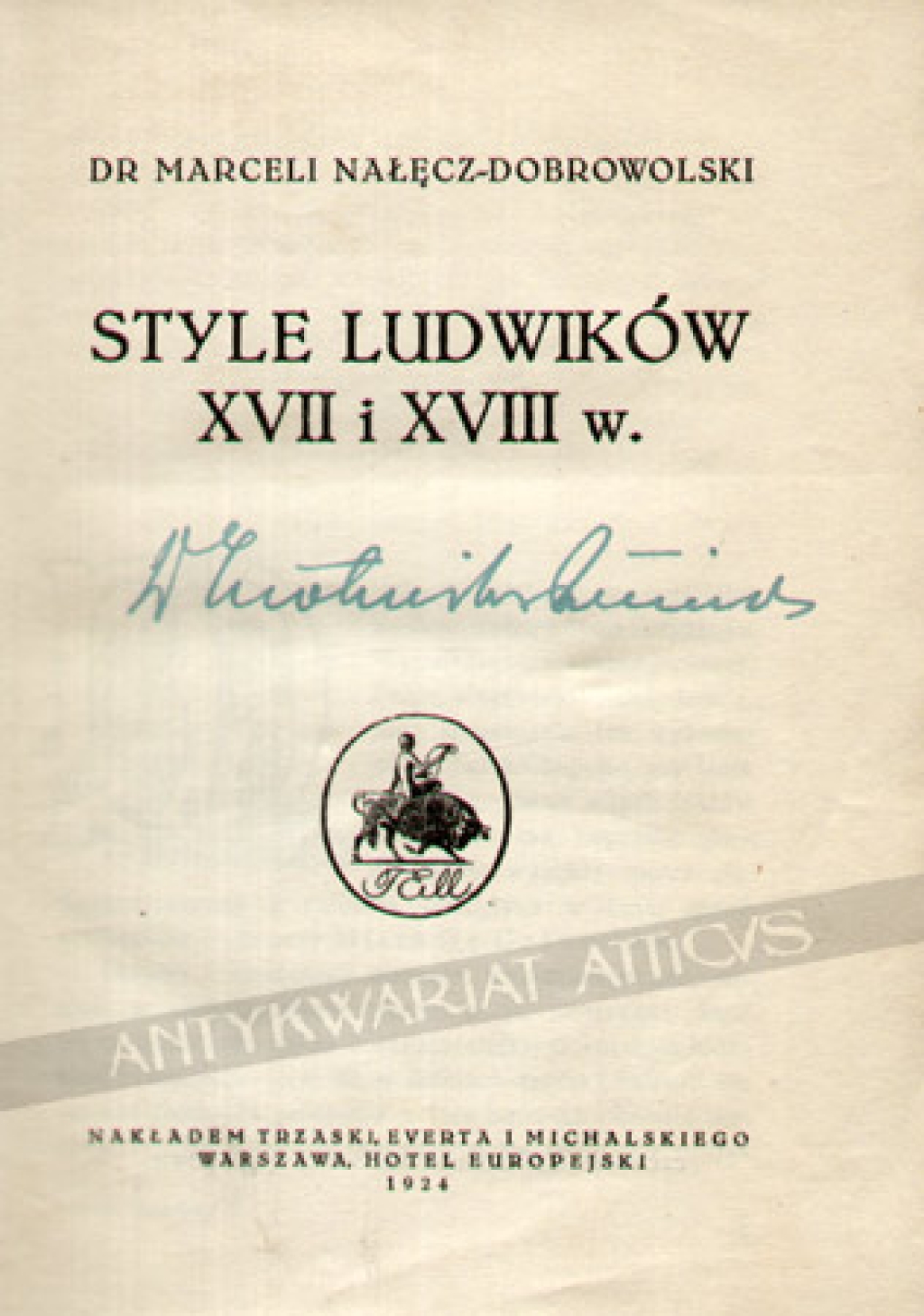 Style francuskich Ludwików XVII i XVIII w.