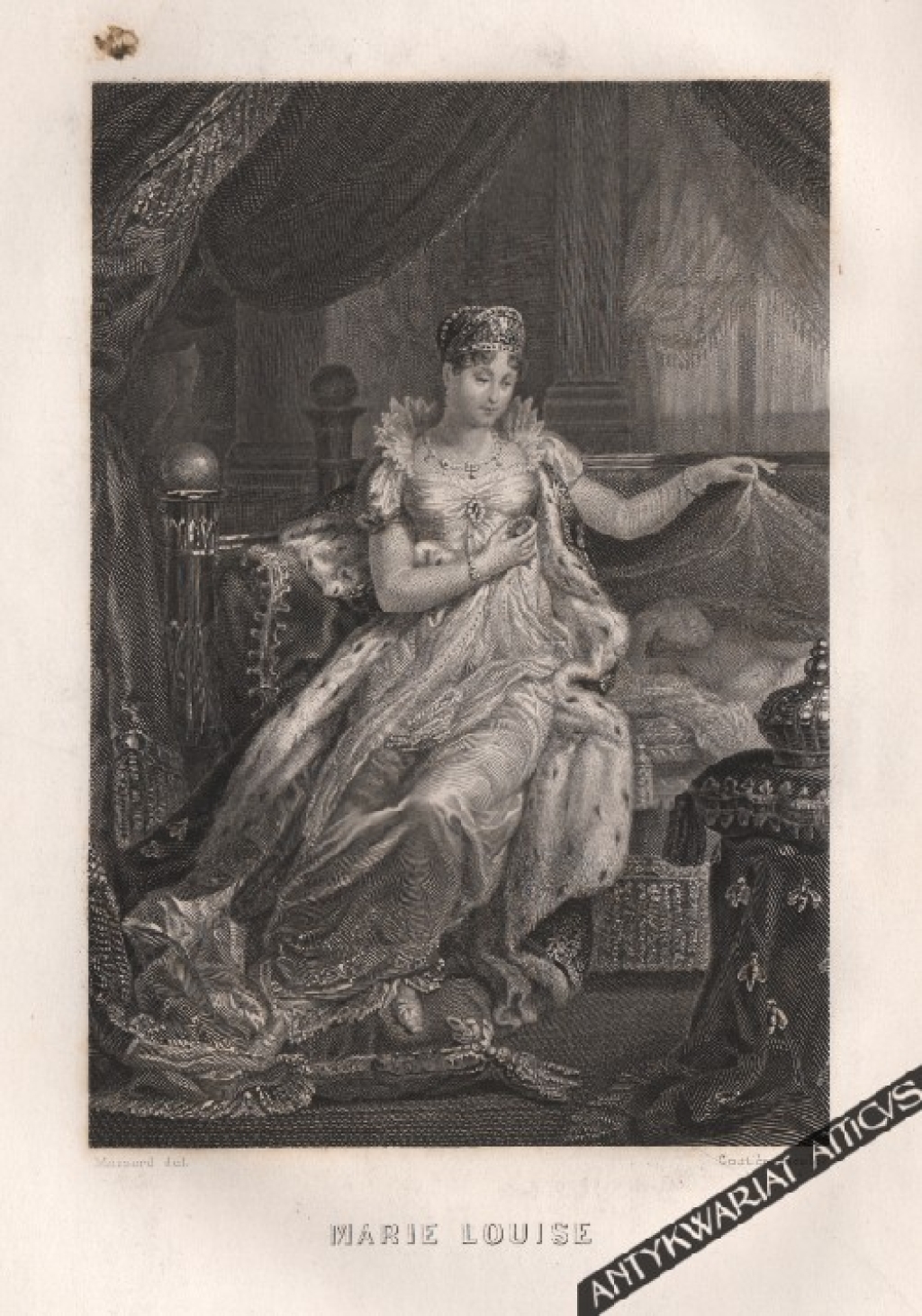 [rycina, ok. 1840] Marie Louise [cesarzowa Francuzów Maria Ludwika Austriaczka]
