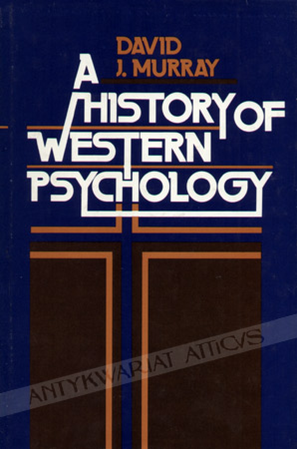 A History of Western Psychology