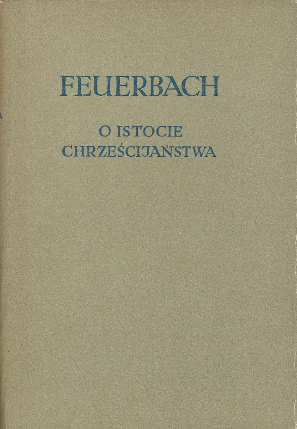 O istocie chrześcijaństwa